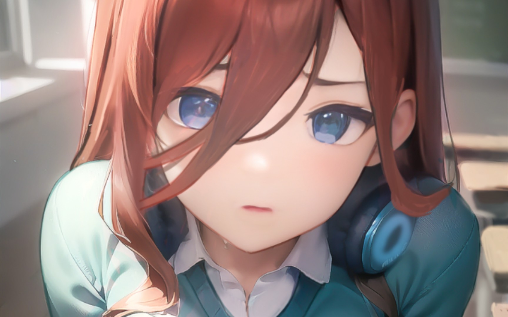 【五等分的花嫁-壁纸】中野三玖↑溯↓始终!