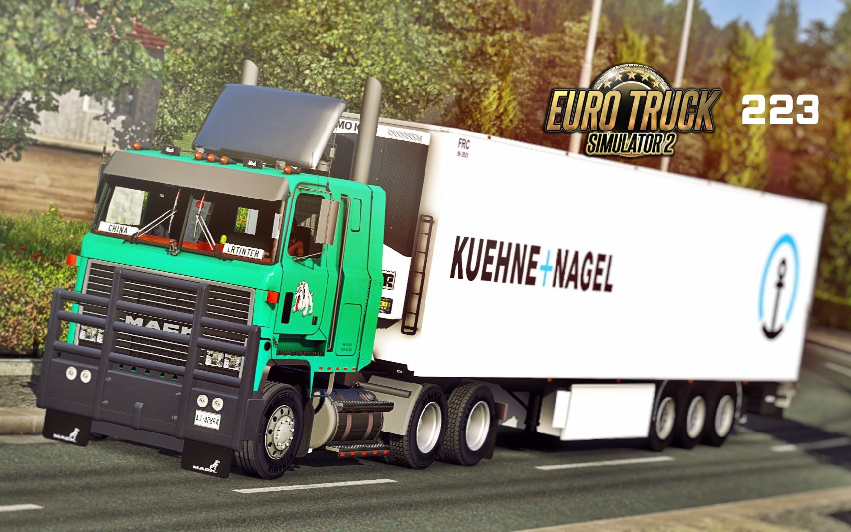 欧洲卡车模拟2 川妹儿带我游波兰 马克Ultraliner Euro Truck Simulator 2哔哩哔哩bilibili