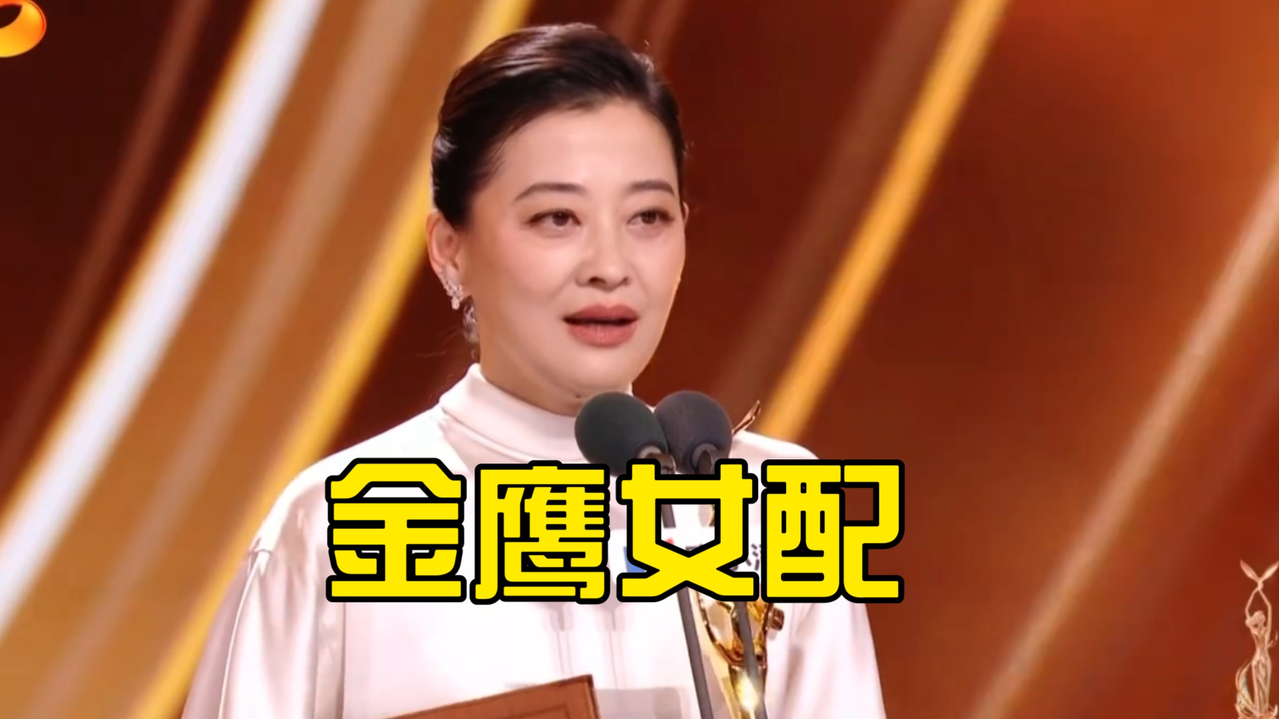 梅婷获得金鹰奖女配，有点水，提名短片好诡异