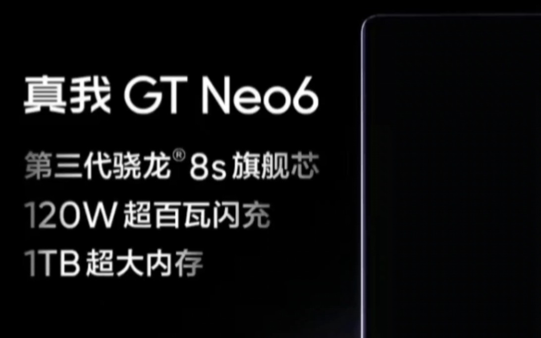 真我 GT Neo6 未经官宣就上架电商平台:效仿华为的先锋计划?哔哩哔哩bilibili