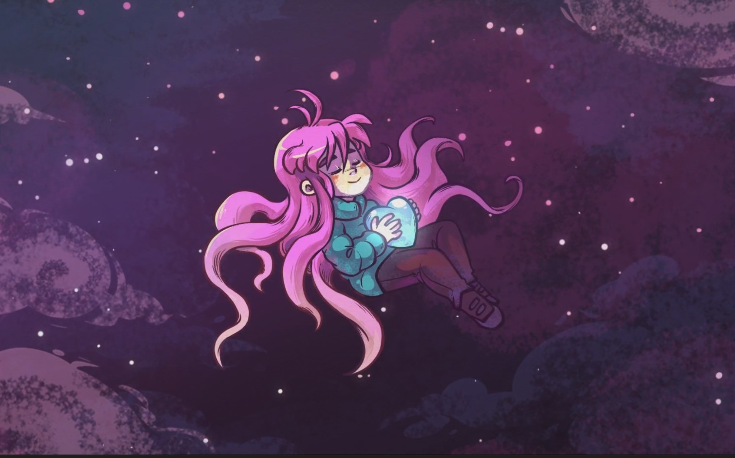 《蔚蓝/celeste》金草莓练习随记