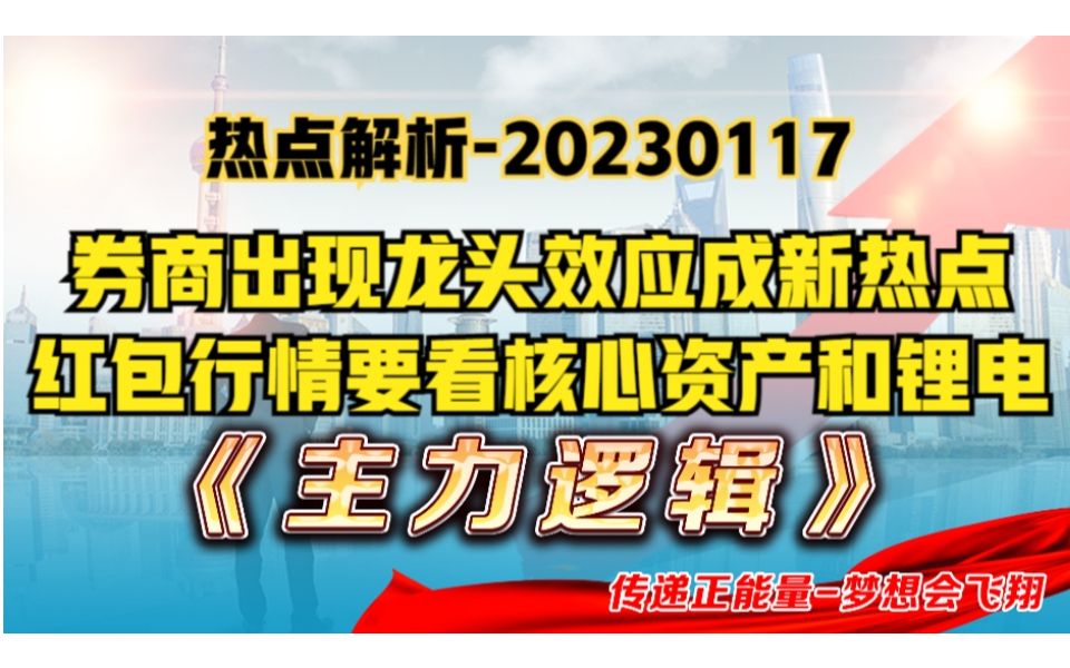 热点解析券商热度显著提升,节前红包要看新能源与核心资产!哔哩哔哩bilibili