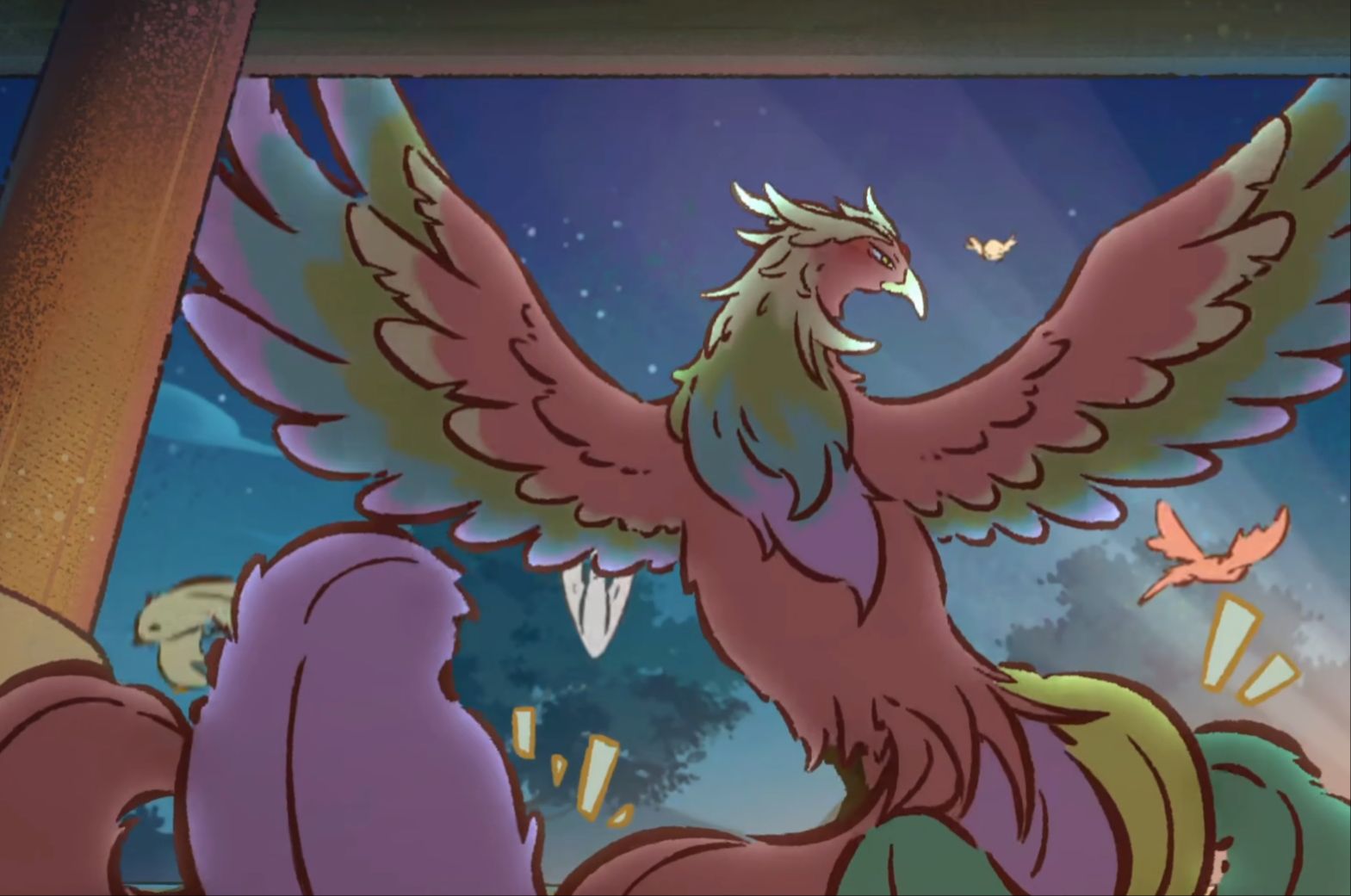 有兽焉:凤凰是鸟界男妈妈呀