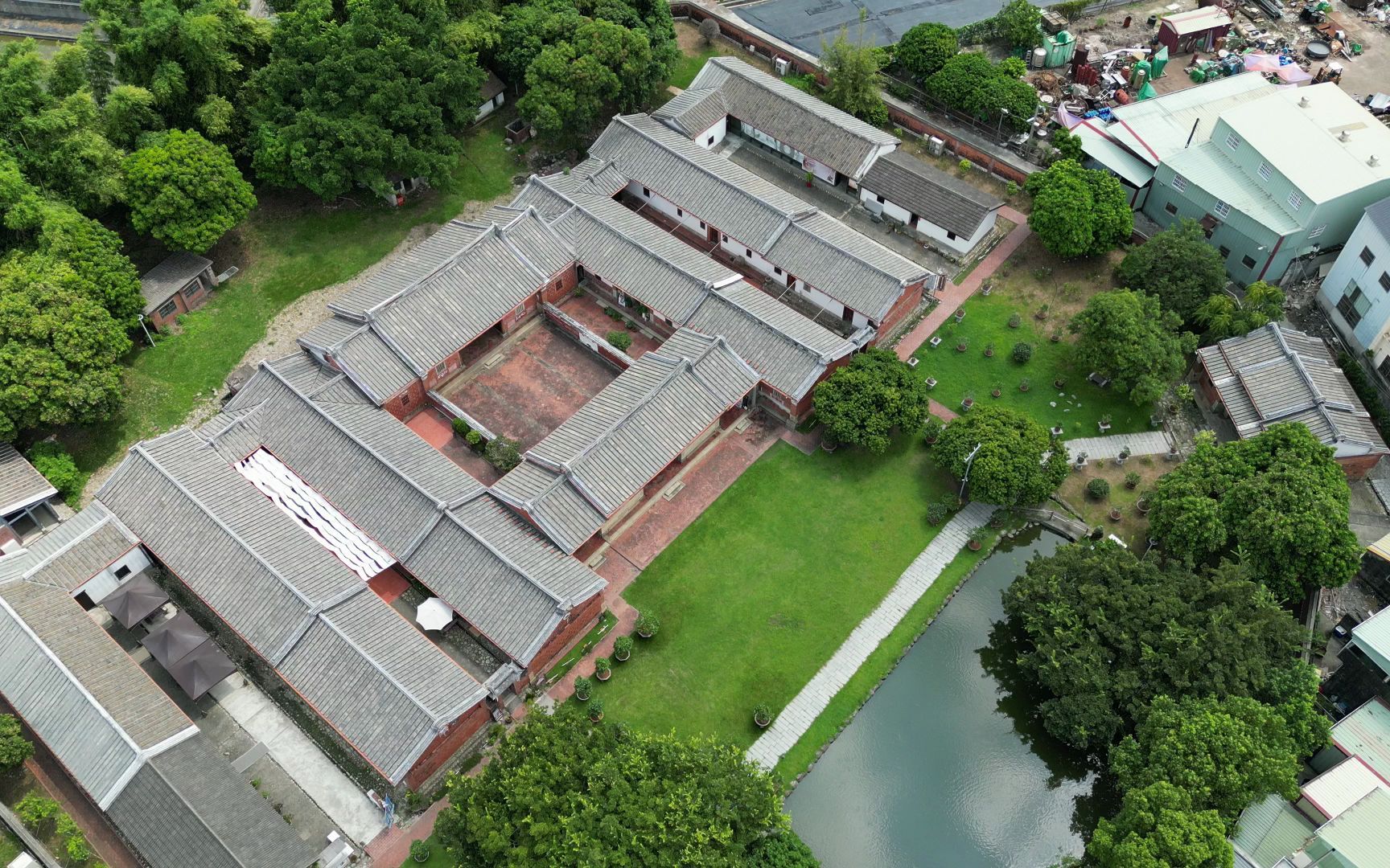 202208121038摘星山庄潭子林其中将军府第前院