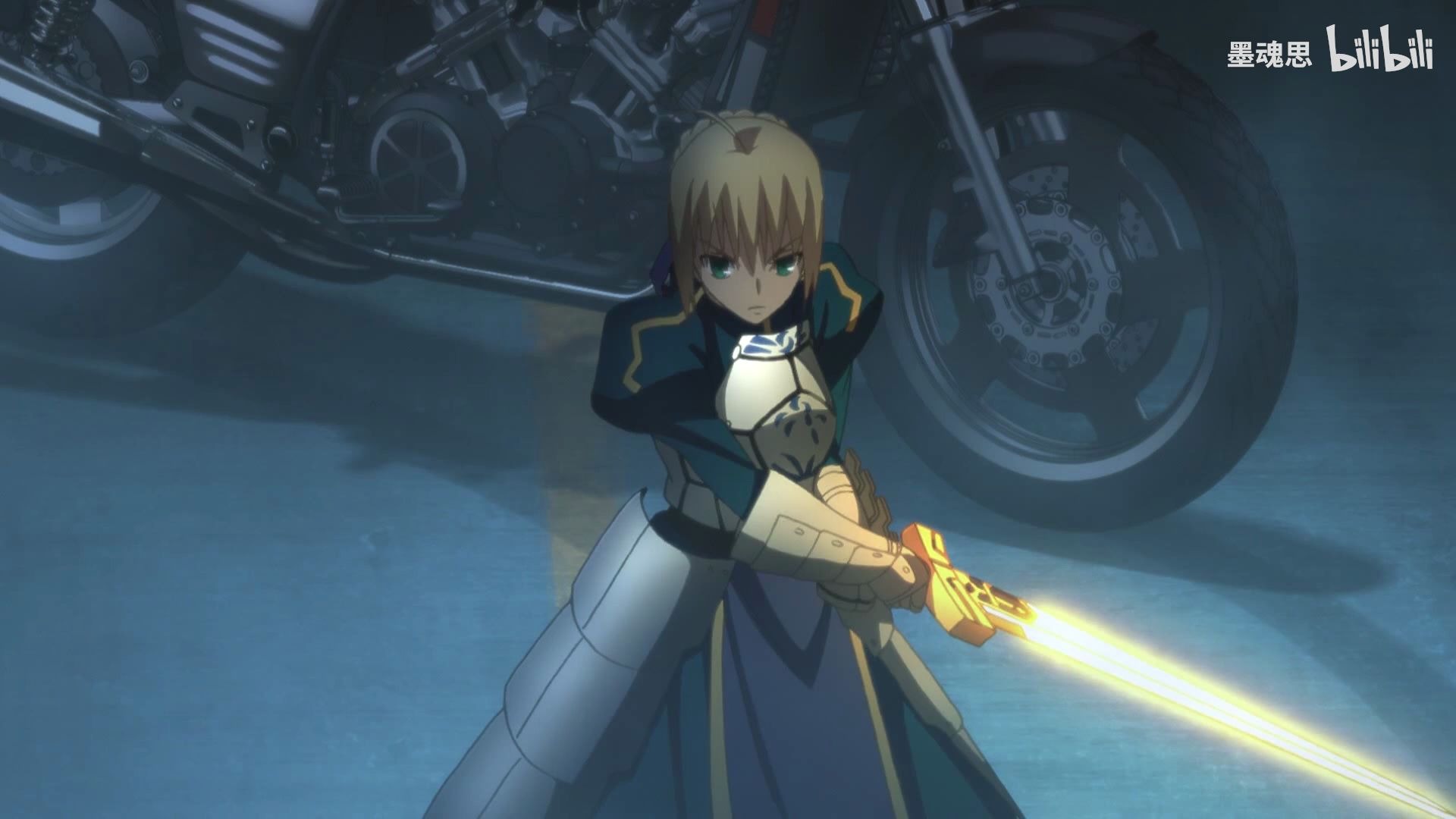 fate zero saber追击rider