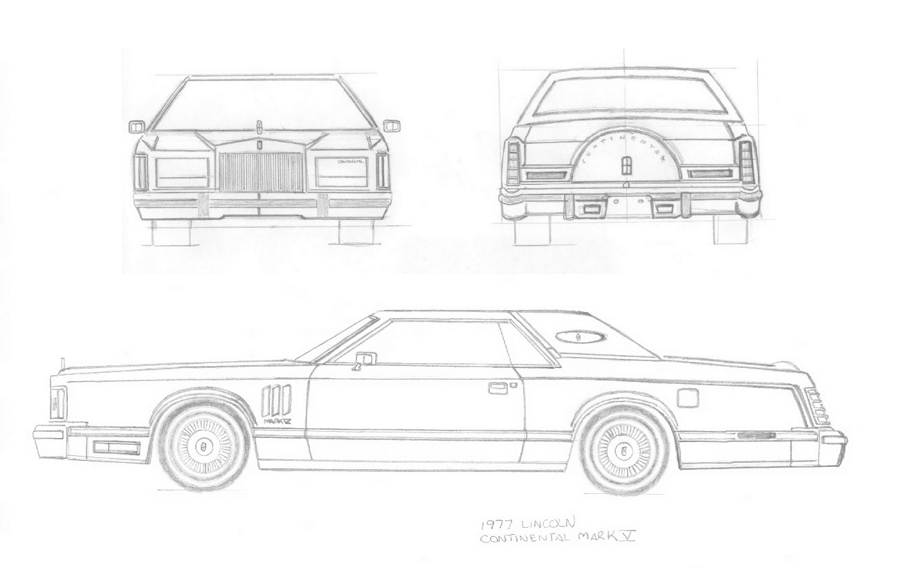 1979林肯大陆Mark V 典藏版 1979 Lincoln Continental Mark V Collector's Series哔哩哔哩bilibili