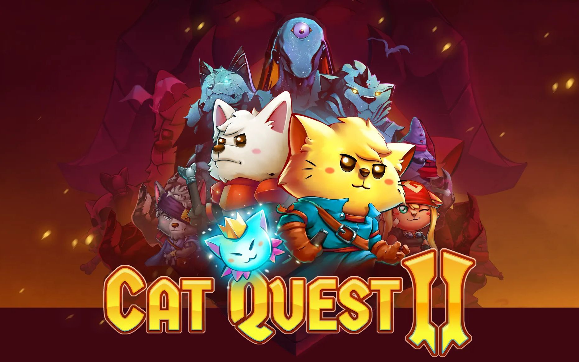 [图]【Switch史低游戏推荐】猫咪斗恶龙2Cat Quest2，猫咪魔法下副本，开放世界双人合作，听起来就好玩的词汇集合在一个游戏里