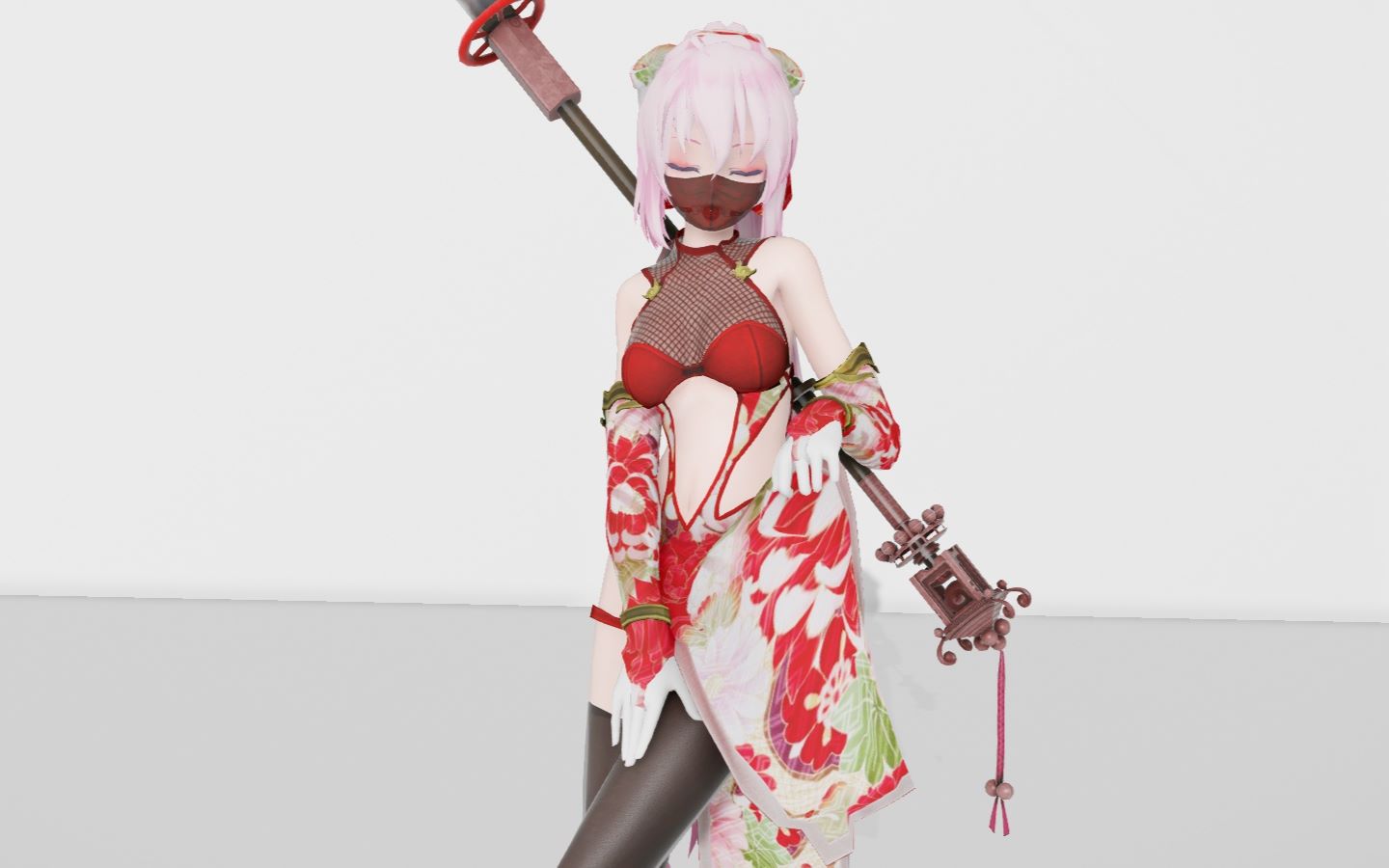 【mmd】蒙面忍者巡音luka -『桃源恋歌』