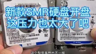 新款SMR硬盘开盘，很多老师傅看到此盘都不停摇头，是为什么呢？