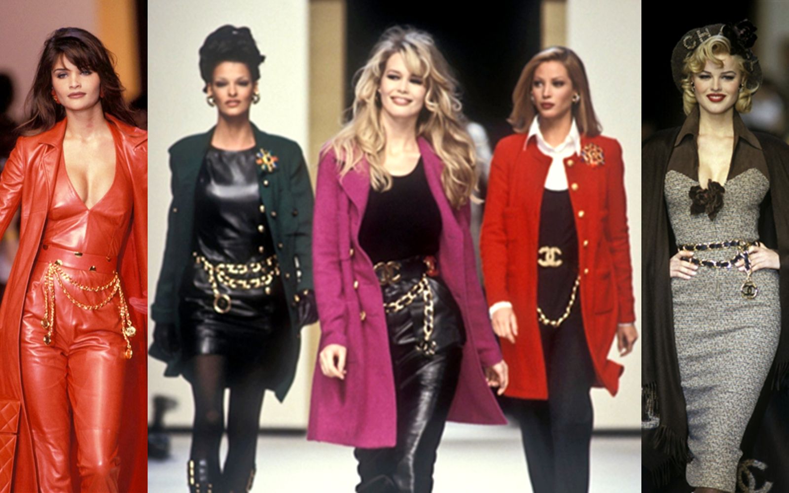 【CHANEL 1992秋冬成衣】CHANEL Fall Winter 1992 Full Show (秀场原声)哔哩哔哩bilibili