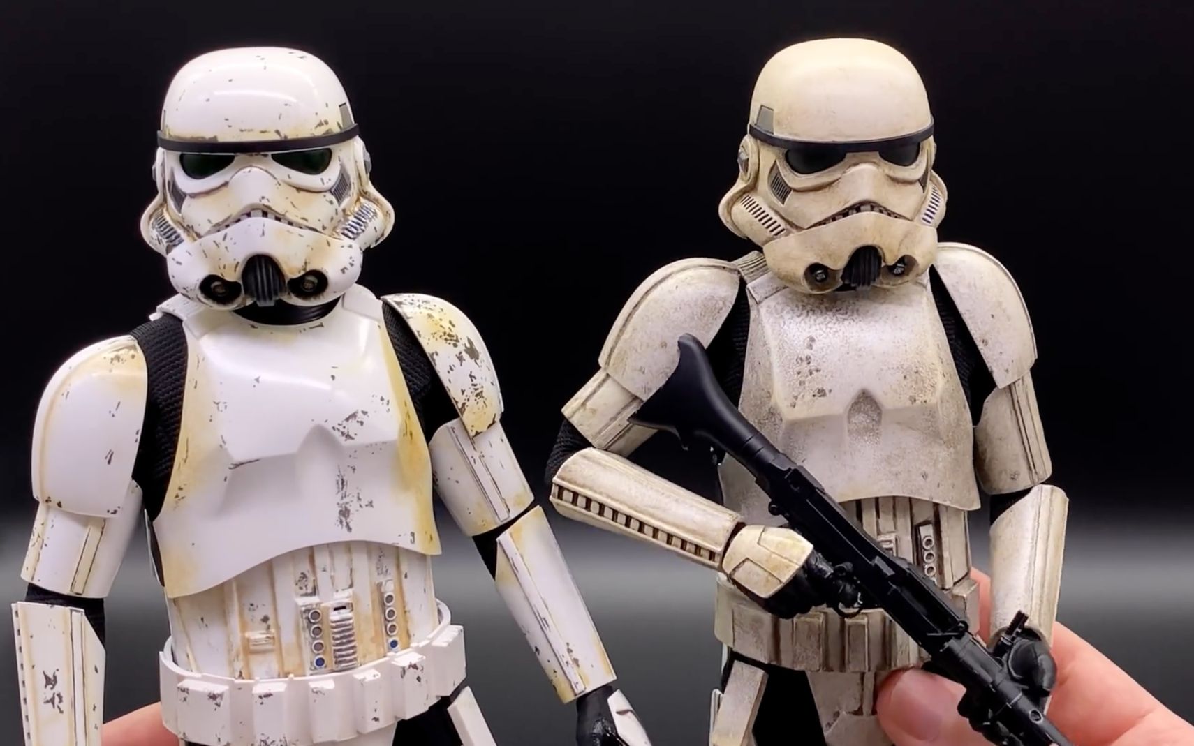 hot toys 星球大战 曼达洛人 旧化版 暴风白兵 转开箱