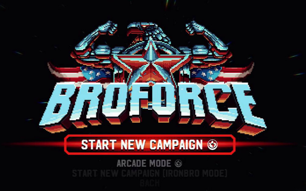 [图]【Broforce·直播实录】双人爆笑实况——全P完结