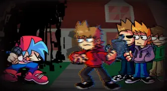 Descargar video: [搬运/FNF]空降，但是eddsworld版