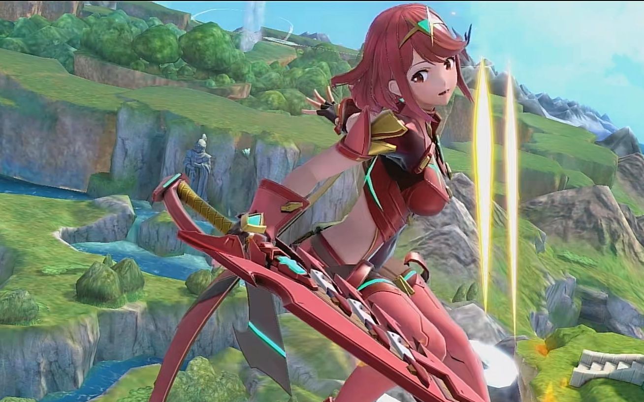 【任天堂明星大乱斗】光焰,妮娅和大家的待机动作_哔哩哔哩_bilibili