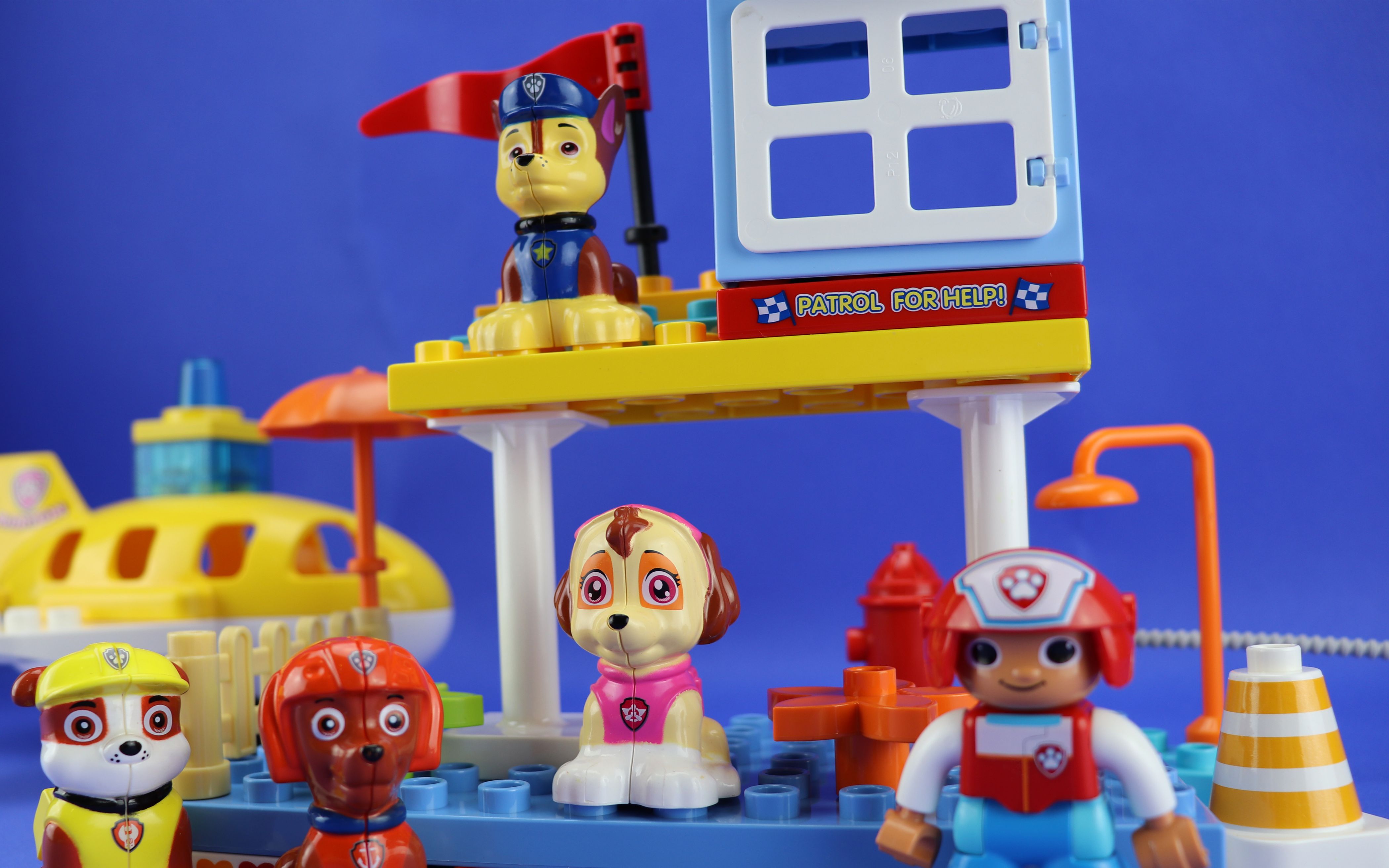 汪汪队立大功第4季培养动手能力,救援总部搭建积木玩具