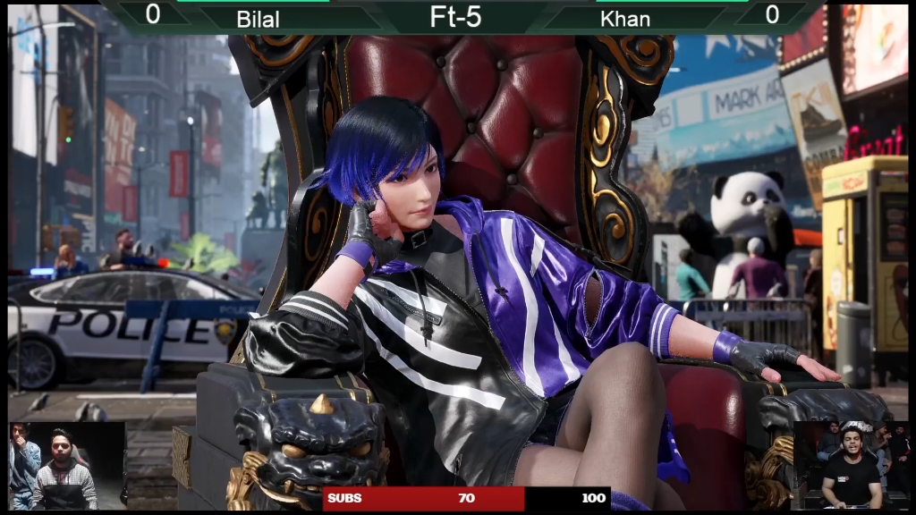 铁拳8 Khan ( 丽奈) VS Bilal (布莱恩)(24.02.10)哔哩哔哩bilibili