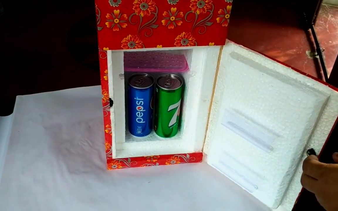 diy艺术:自己做一个迷你小冰箱——艺库