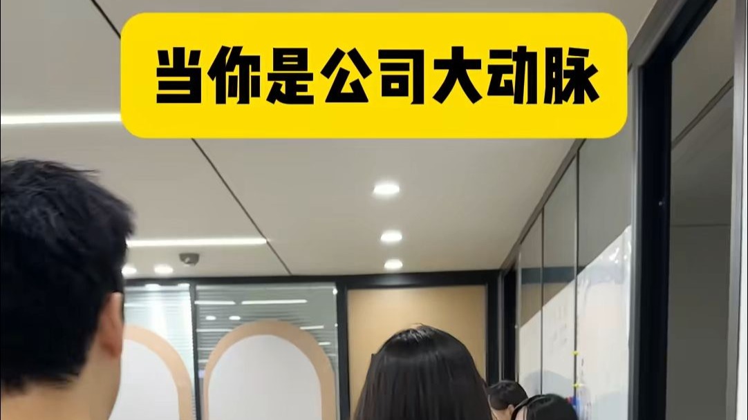 当你是公司大动脉