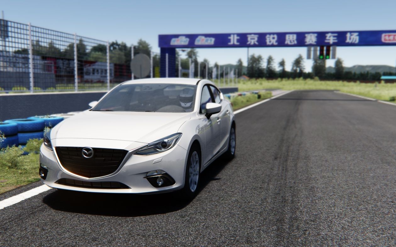 [assetto corsa]北京锐思刷圈#3:马自达3 (键鼠)