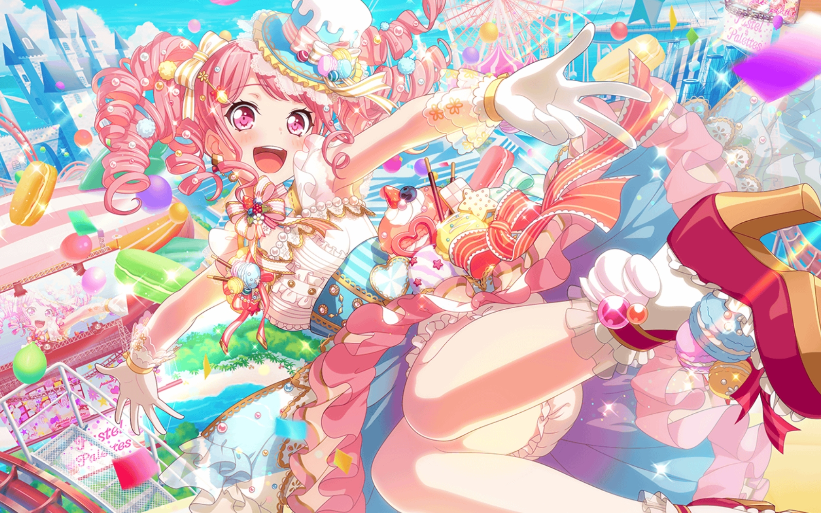 【虚音】bangdream邦邦fes抽卡第二弹——100连引起不适_哔哩哔哩 (゜