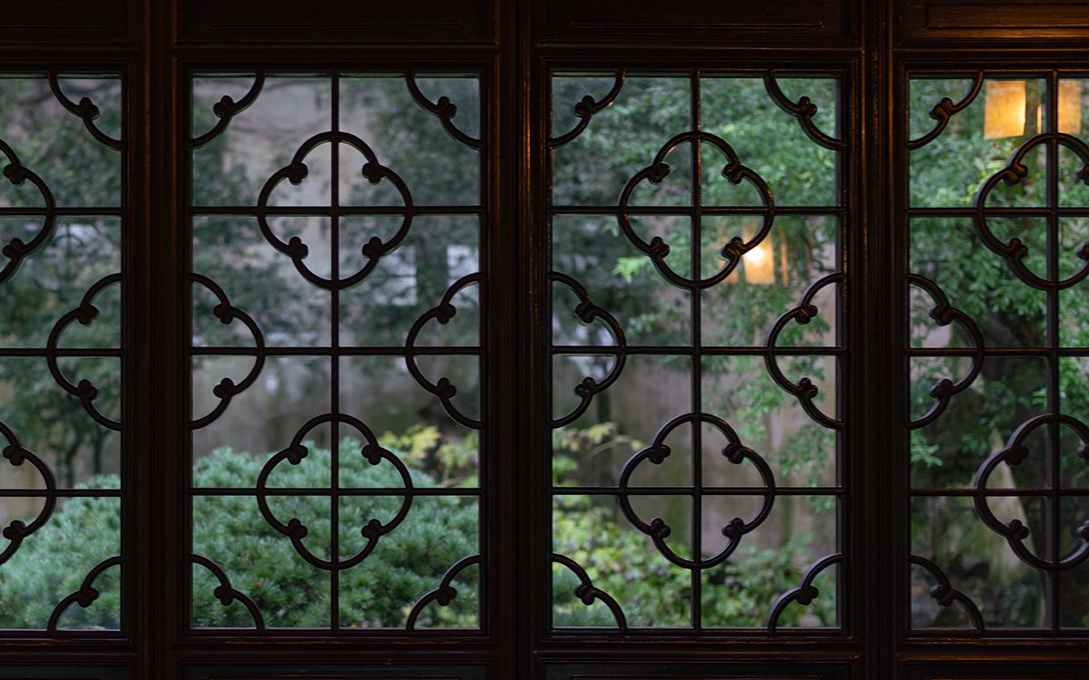 中国园林建筑里的窗图片