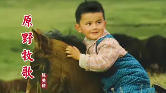 草原歌曲《原野牧歌》陈美龄演唱，悠扬动听，80年代红遍大江南北