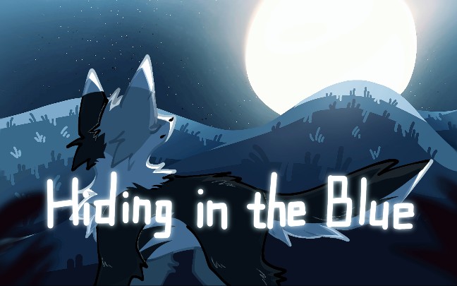 [图]【极夜逐光/oc】Hiding in the blue meme