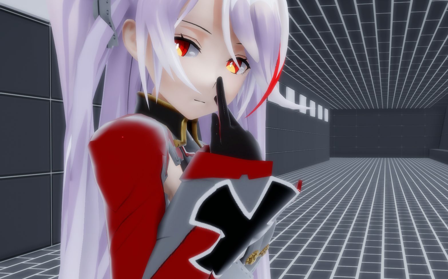 【碧蓝航线mmd/欧根亲王】(片尾有福利~)老婆不哭,我会一直陪着你的!