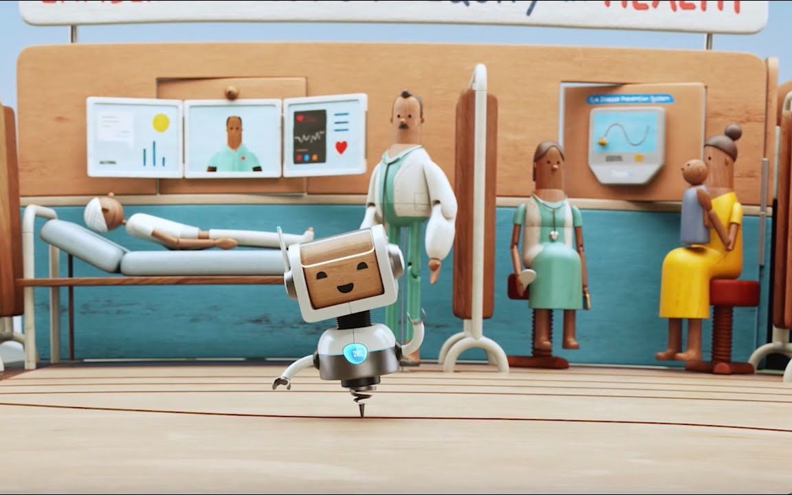 华为"tech4all数字包容"项目宣传片(c4d制作)