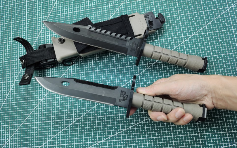 两张像素的巴克大龙骨一体版m9-d80军刀:颜值做工绝绝子