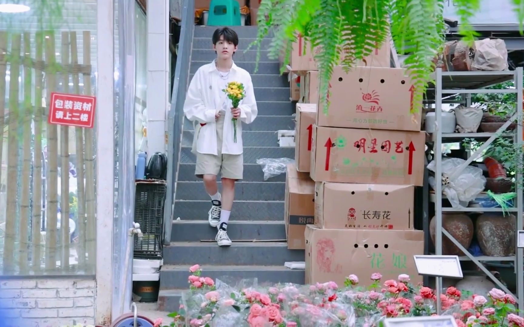 【张泽禹】少年与花|心动瞬间