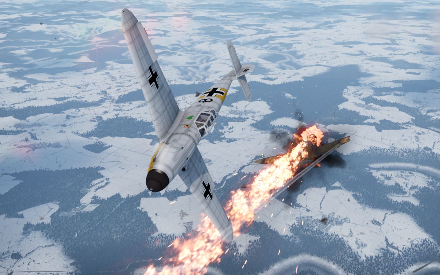 [图]【战争雷霆】勇气与骄傲——BF109-F4空历锦集