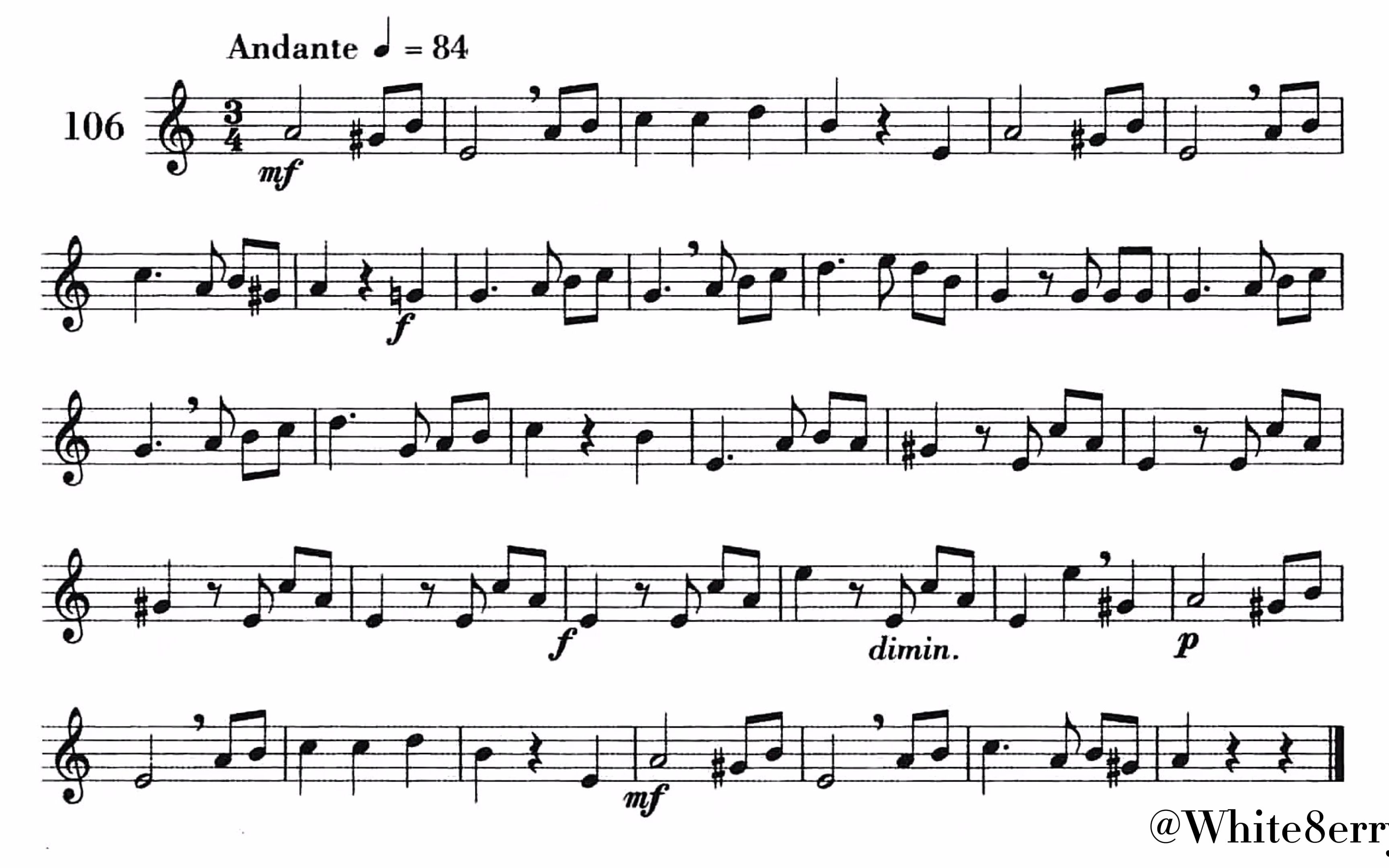 法国视唱1a 106条 bpm84