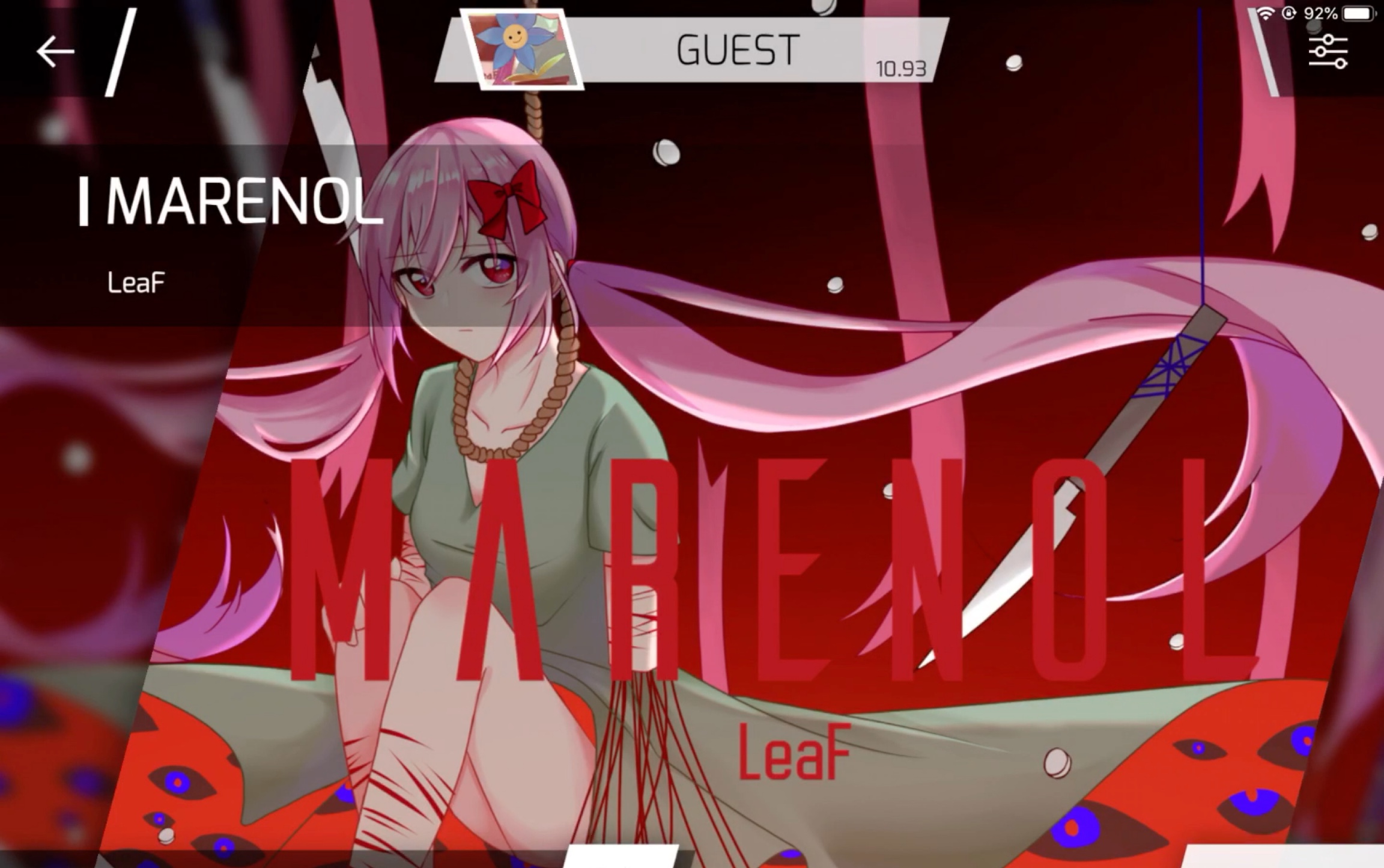 【phigros】说是marenol但给我打出了抑郁症-新手