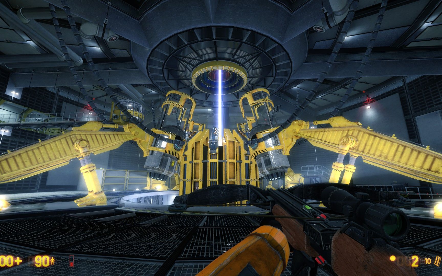 活动作品黑山起源xen传送门前电影级特效场景