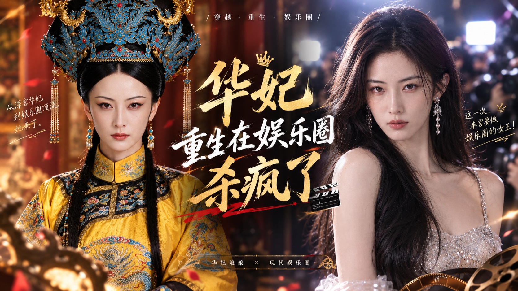 《华妃重生在娱乐圈杀疯了》EP.01｜一觉醒来，我竟成了小群演！