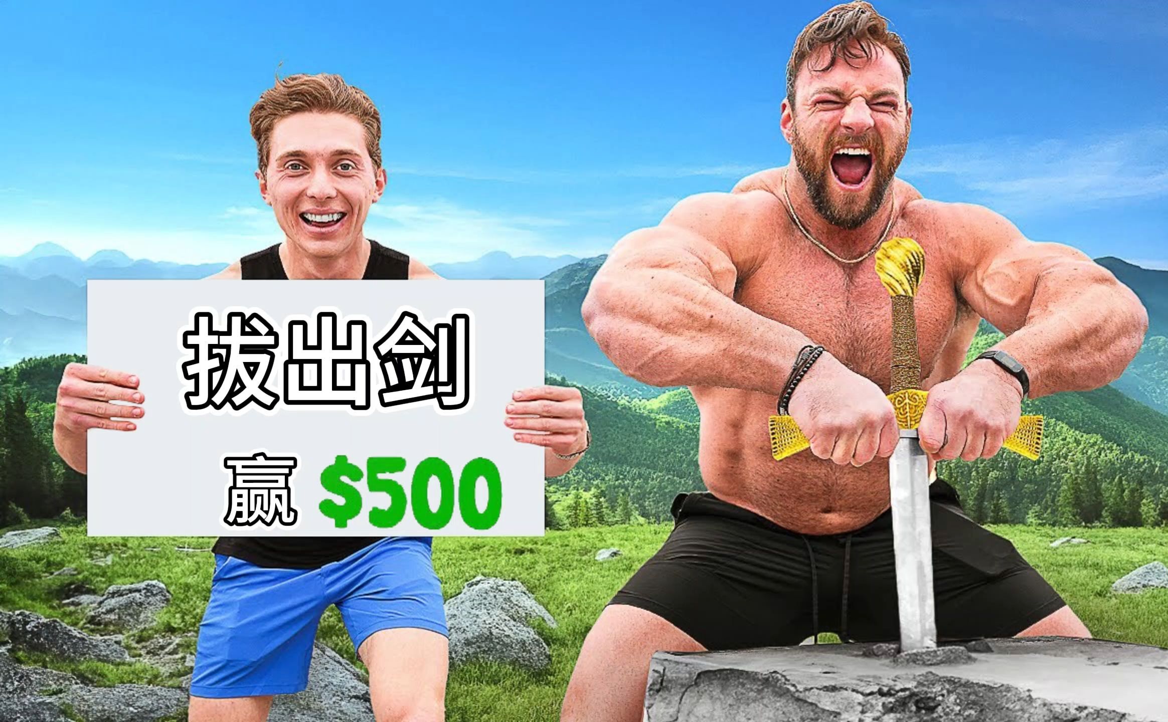 拔出石中剑,赢得500美元!