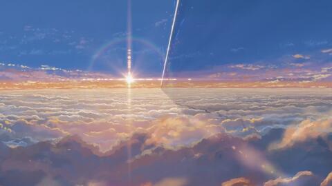 随手一截就是壁纸 你的名字 景色空镜欣赏上 哔哩哔哩