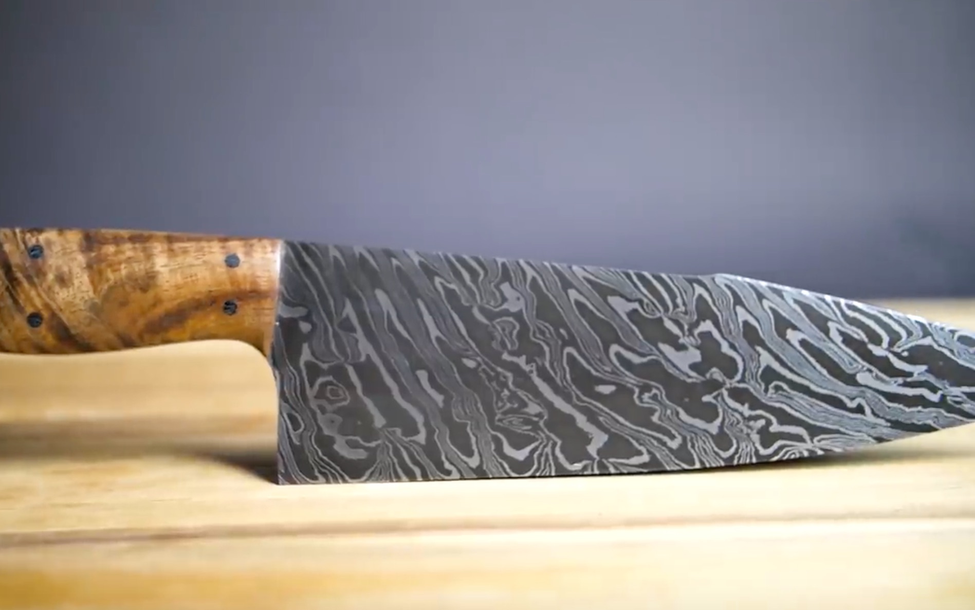 abs ms天地双榜状元jason knight锻造一把大马士革厨刀