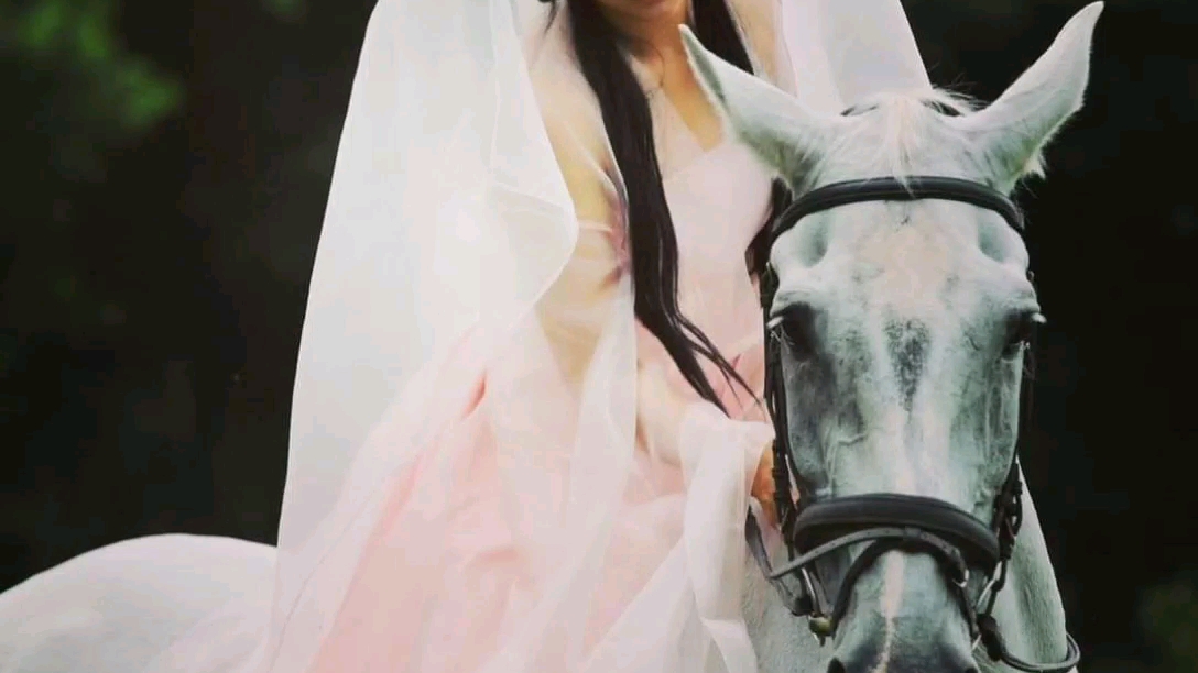 骑马女侠古装诗意情怀,东莞东城快乐马场_哔哩哔哩_bilibili