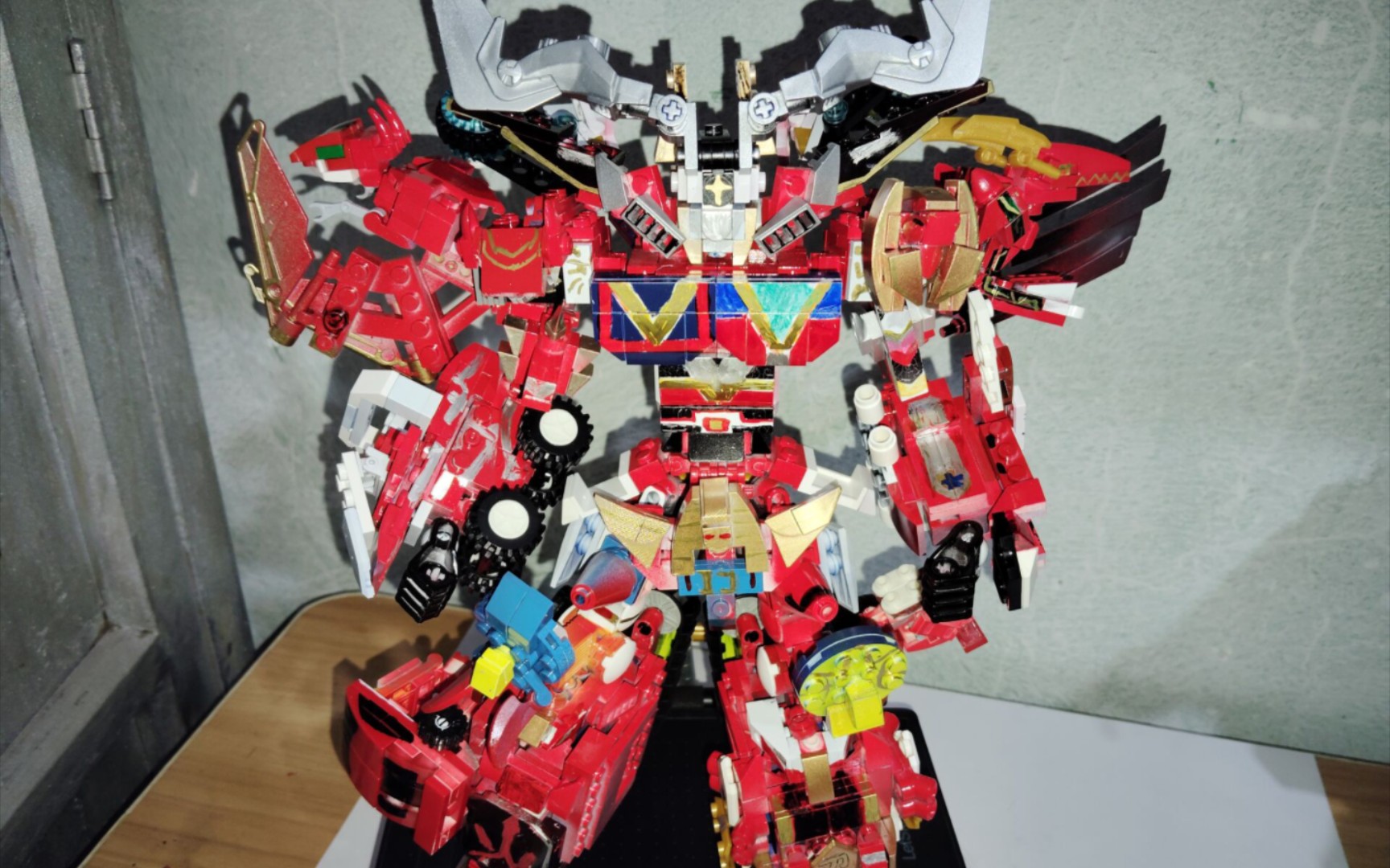 乐高积木超级战队moc第二轮合集纪念mad