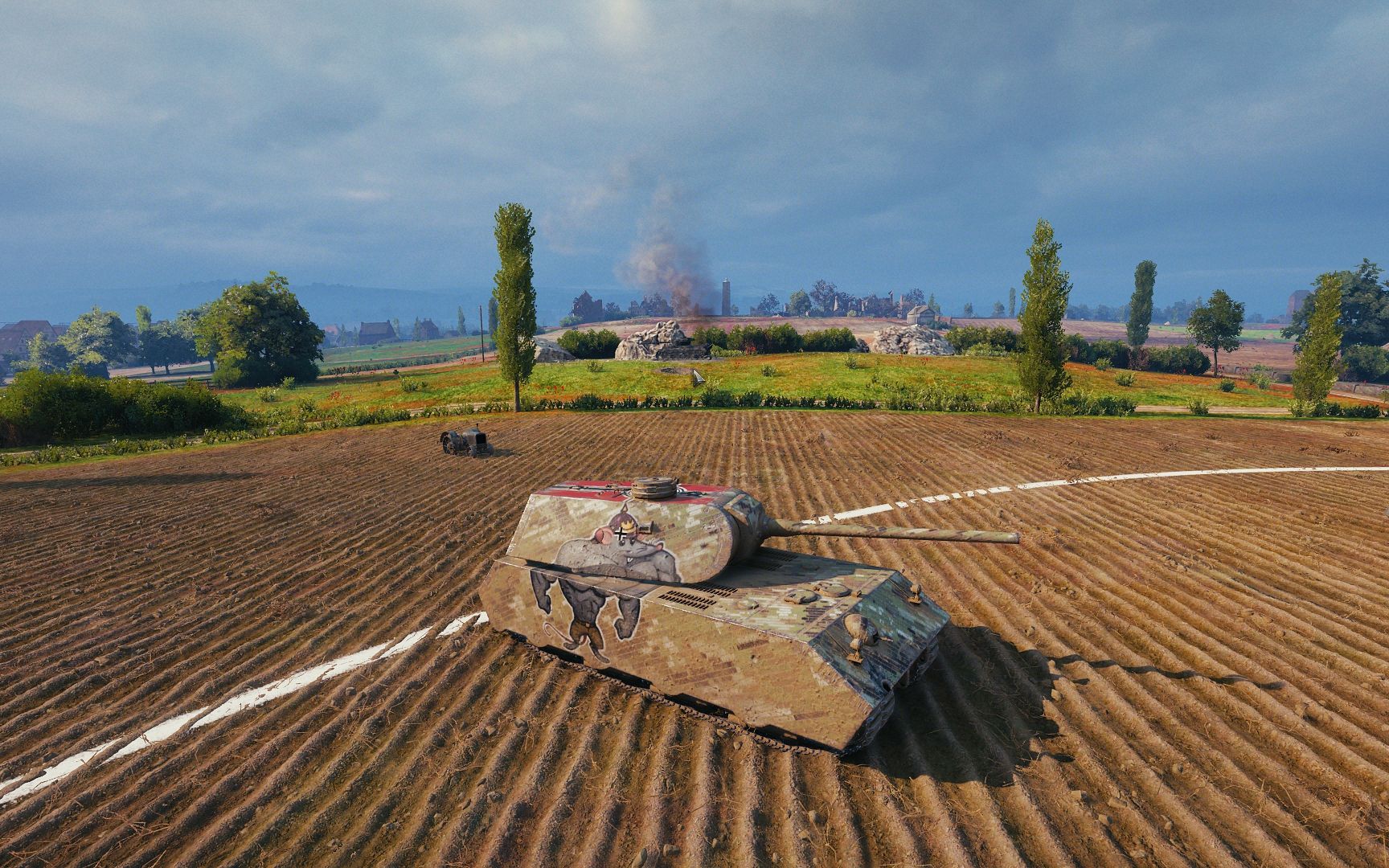 坦克世界无公害鼠式原型muschen