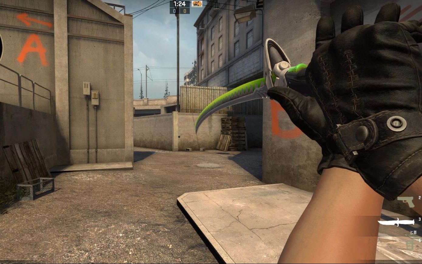 【csgo】双枪贝雷塔 骚气的换弹 (自制动作)