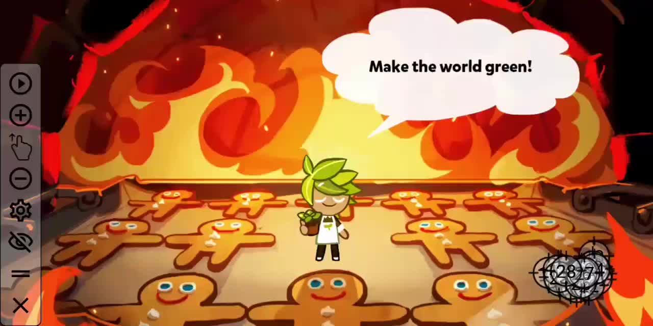 跑跑姜饼人药草饼干的hohohoho下略