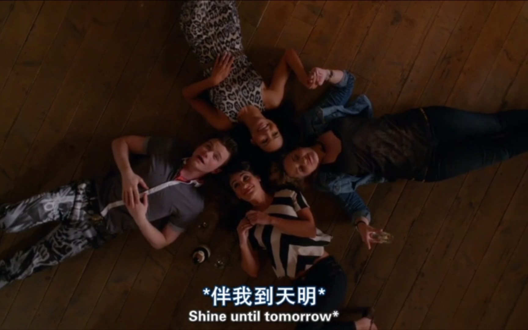 【中英字幕】【glee 欢乐合唱团】《let it be》s05e02