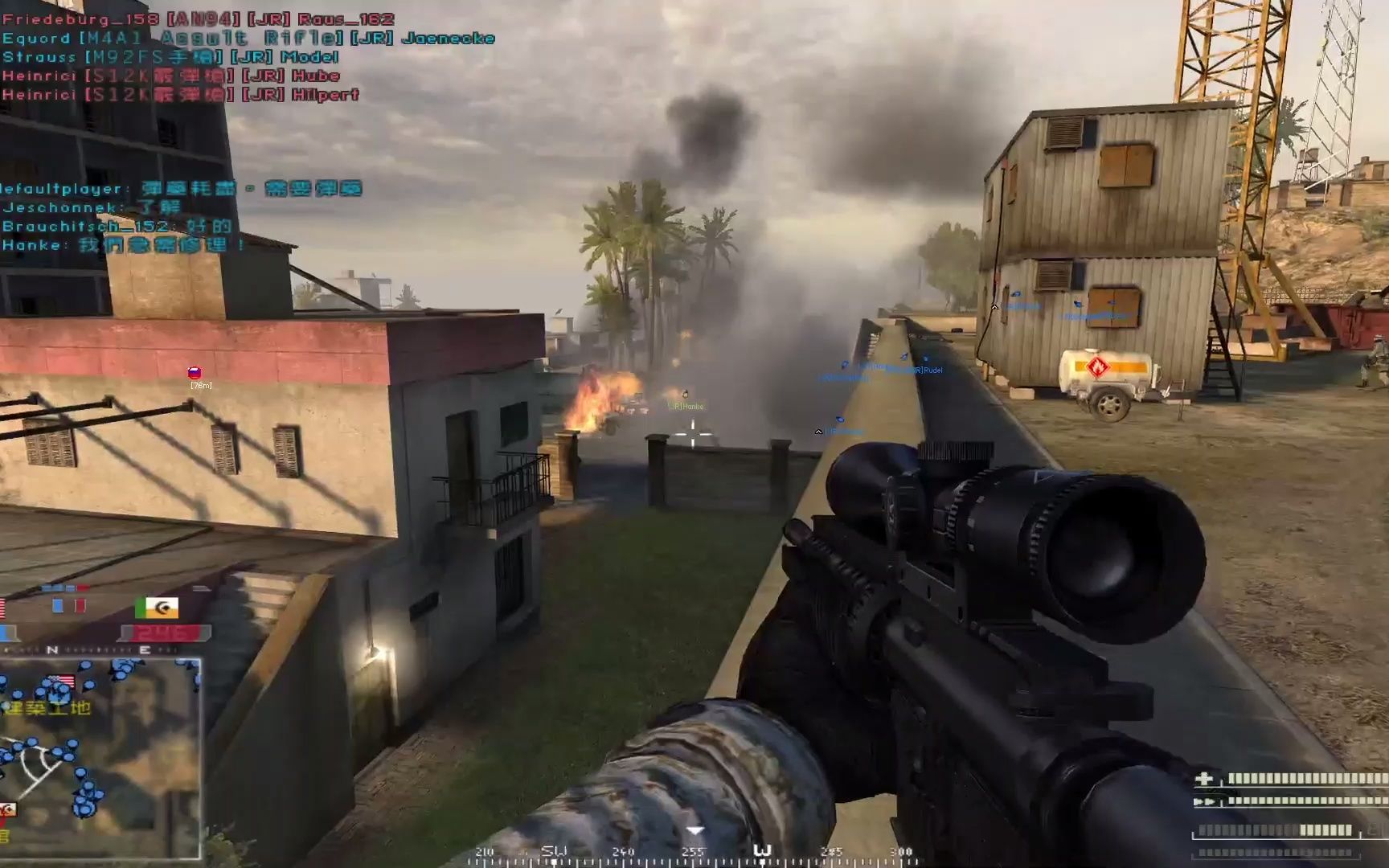 【战地2】经典地图半岛电视台,巨人崛起模组.