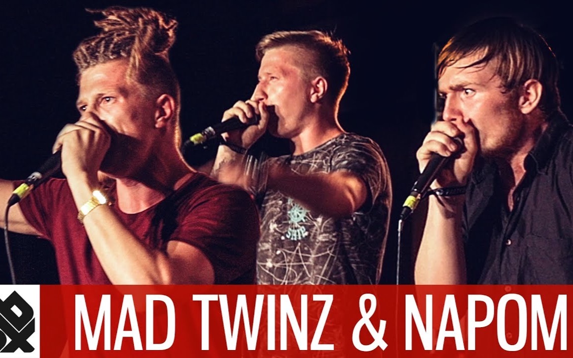 napom & mad twinz - fantasy battle jam - world beatbox camp