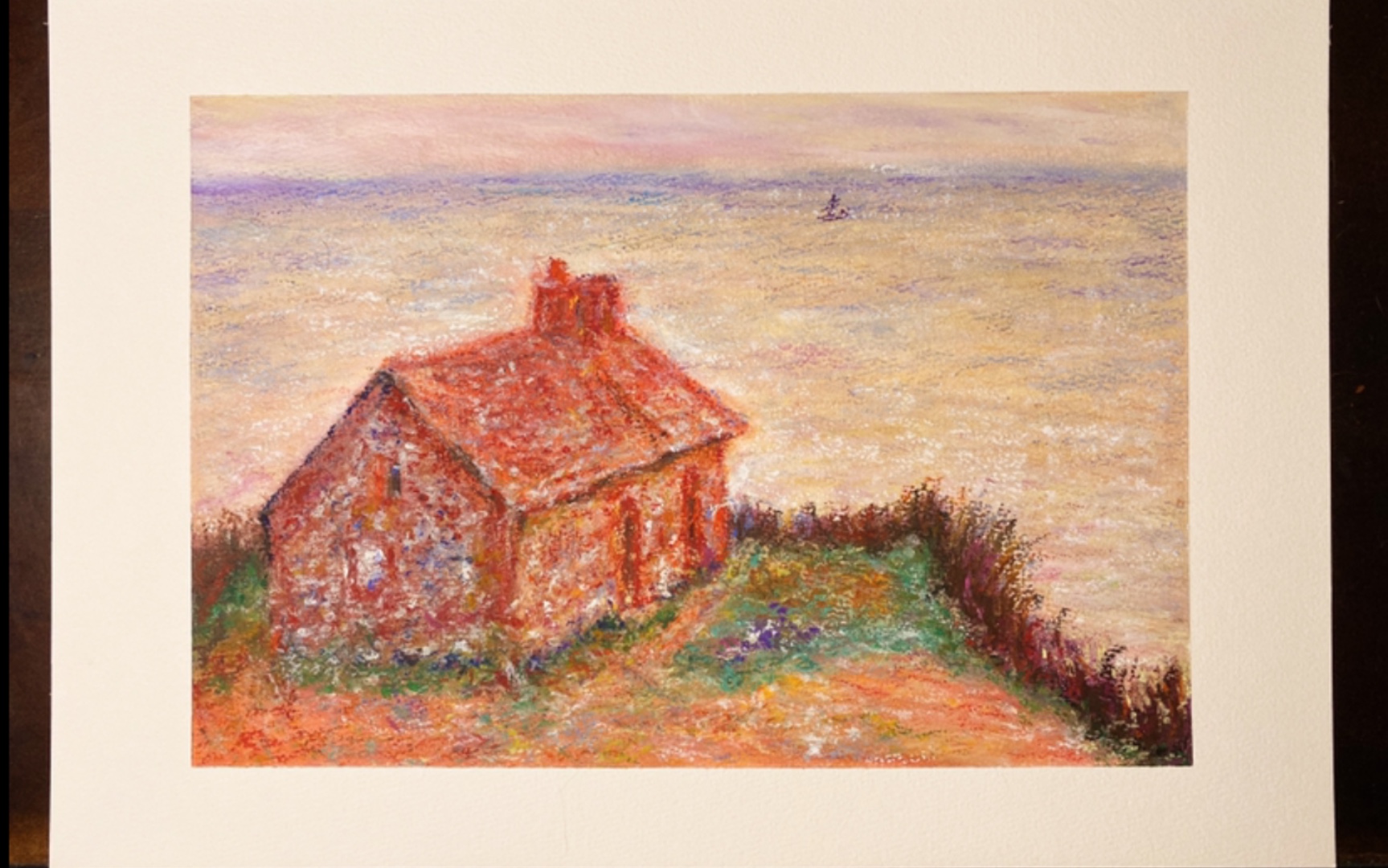 【油画棒】临摹大师系统方法课(四):莫奈的小房子3