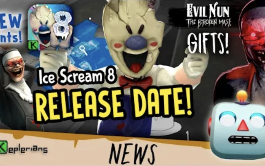 搬运k社标题:恐怖冰淇淋8:最后一章的发布日期邪恶修女的pc端和主机平