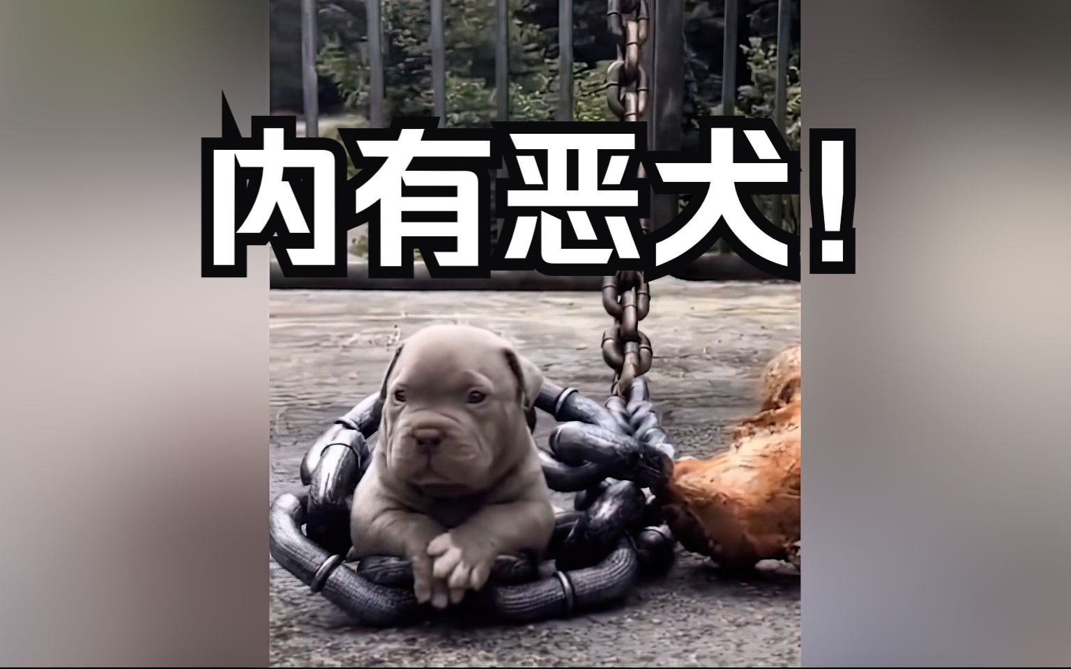 大型纪录片《内有恶犬》请勿靠近!